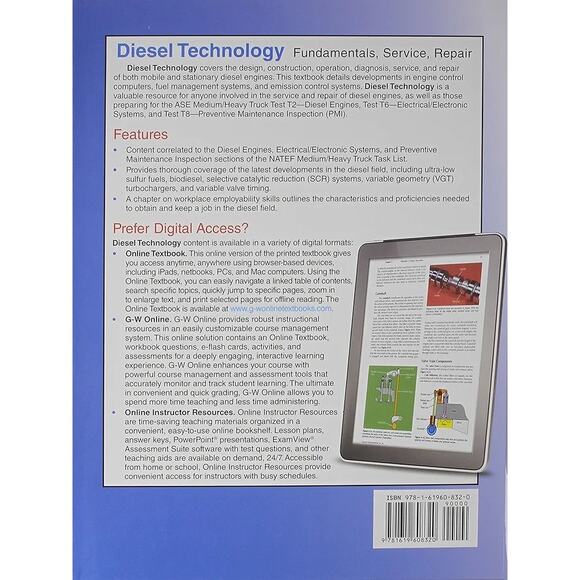 Diesel Technology Book - Picture 2 of 5